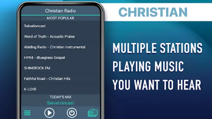 Christian Radio android App screenshot 0